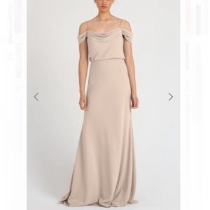 Jenny Yoo Sabine dress Chai color